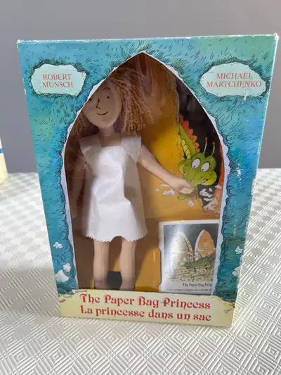 Vintage 1995 Doll and Mini Book, View more