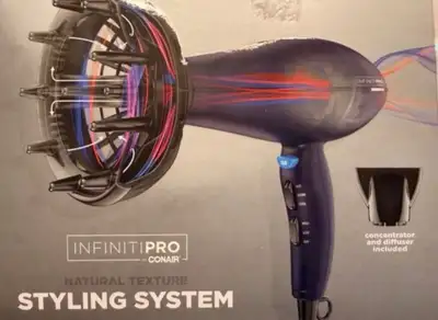 InfinitiPRO by Conair Styling System$20 MSRP$79.99, View more