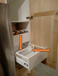 Séparateurs de tiroir de cuisine Ikea MAXIMERA