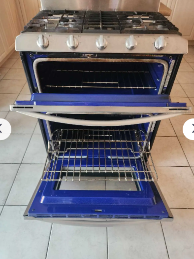 KDRS505XSS03 Whirlpool Double Oven Gas Range used in Stoves, Ovens & Ranges in Mississauga / Peel Region - Image 3