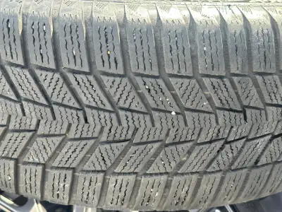 215/60/16 directional winter tires on aluminum rims. Off 2010 Toyota Camry used 2 seasons . Lots of...