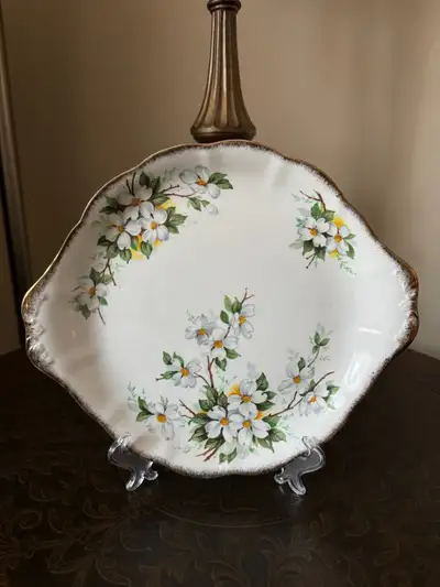 Royal Albert White Dogwood-Dessert Platter, View more