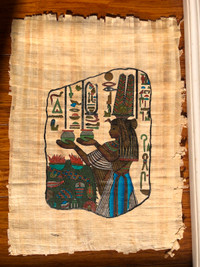 Egyptian Papyrus from GENUINE papyrus reeds