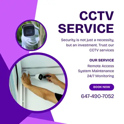 Remote Monitoring Security Camera Setup & Alarm System, View more