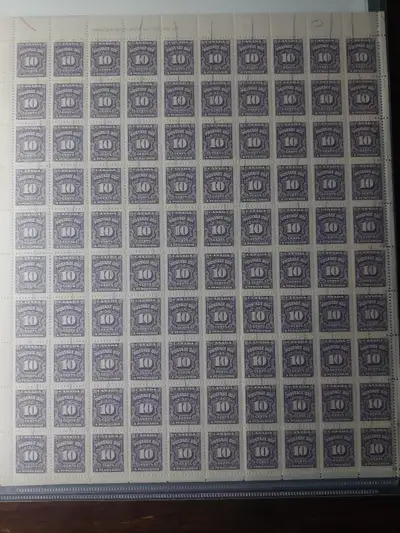 Canada 1935 J20 postage due sheet, View more