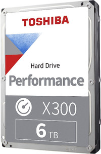 Toshiba X300 6TB Performance & Gaming 3.5in Internal Hard Drive