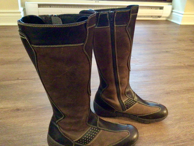 Bottes d’hiver pour femme Geox respira, gr 37 cuir et nubuck, View more