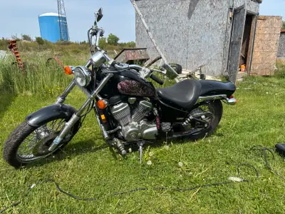 I have a 2005 honda shadow 600 vlx for sale. Lost interest in it was going to learn to drive it but...