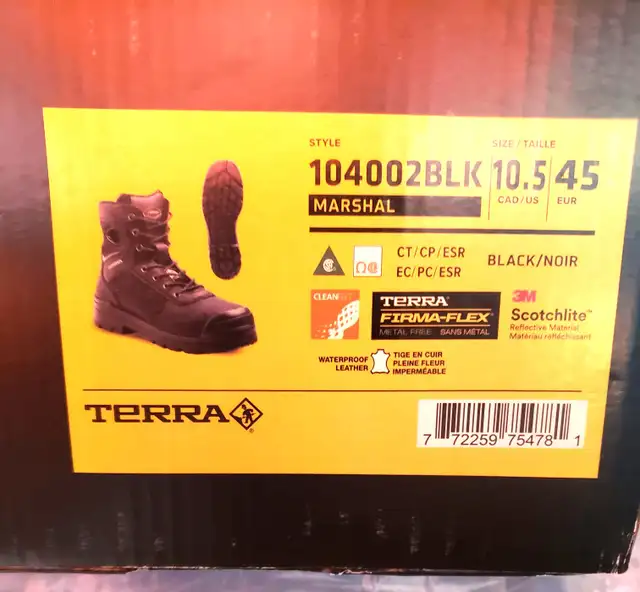 Safety  boots, Size 10.5 in Men's Shoes in City of Toronto - Image 4