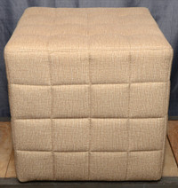 Pouf Neuf!/New! Upholstered Ottoman