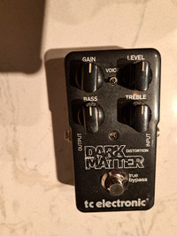 Dark matter pedal from TC Electronic!  See demo video!