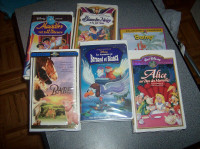 Films VHS....  liste détaillée (pour enfants et adultes)