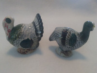 Vintage Turkey Salt & Pepper Shakers