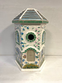 Tiled Bird House by Kathy Hatch