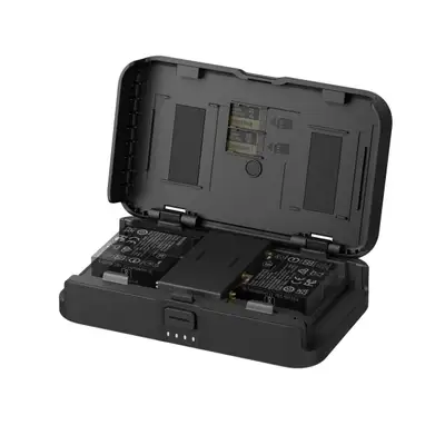This Insta360 battery charging case is in used, but good condition, ready to keep your camera powere...