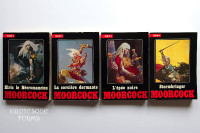 Elric Michael Moorcock - Lot de 4 livres posters Temps Futurs