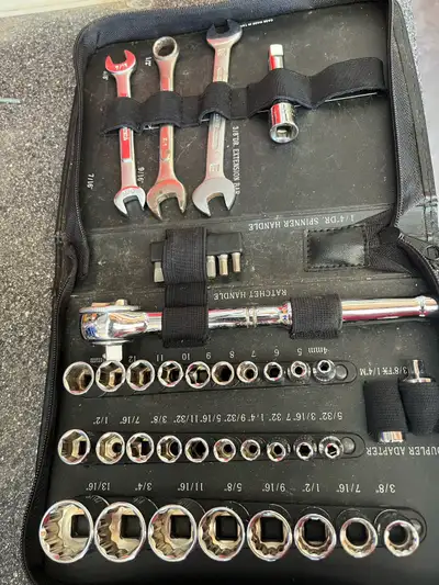 Mastercraft Socket and Wrench Set, View more