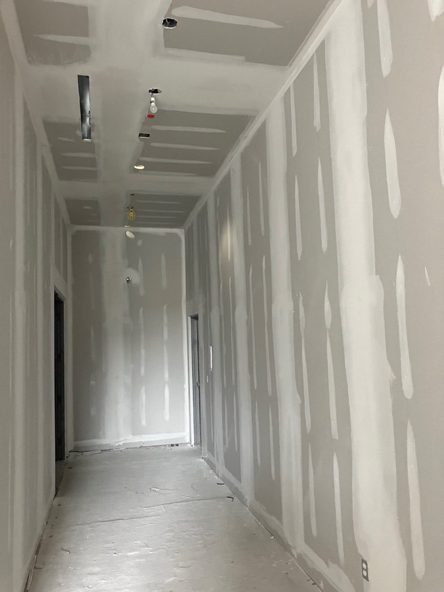 Drywall taping and painting in Drywall & Stucco Removal in Hamilton