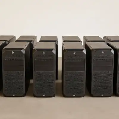 Lot of 10 HP Z4 G4 Workstations - Xeon-2123 - No SSD - No Ram, View more