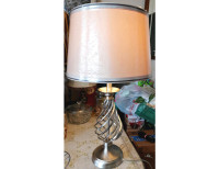 STAINLESS STEEL TABLE LAMP