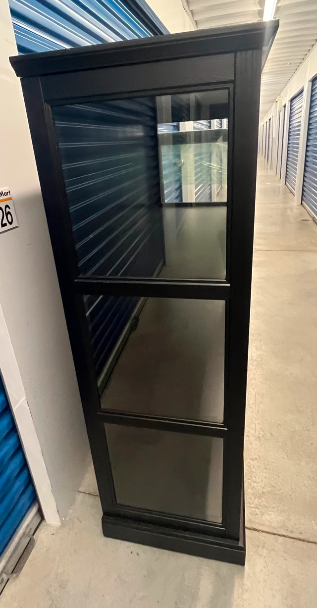 IKEA HAVSTA GLASS DOOR CABINET WITH BASE (121x35x123cm) in Hutches & Display Cabinets in City of Toronto - Image 2