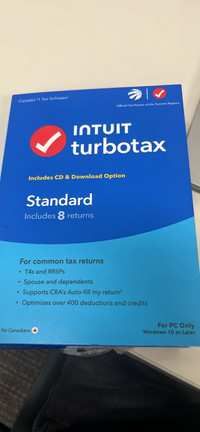 Intuit Turbotax 2023 online Standard edition (8 returns)