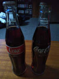 Old Coke bottles