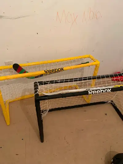 Reebok and Graf Mini Hockey Set, View more