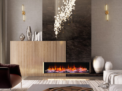 Kozy Heat Osseo Linear Electric Fireplace - DEMO SALE SAVE $1000.00 Located at our Brockville Store...