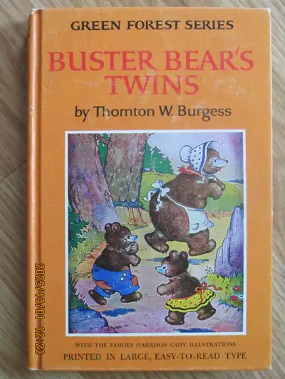 BUSTER BEAR'S TWINS by Thornton W. Burgess - 1923 HC, View more