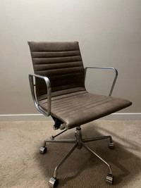 Real leather office chair