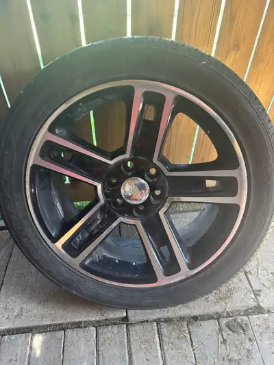 22” factory Chevy rims came off my 2016 Silverado