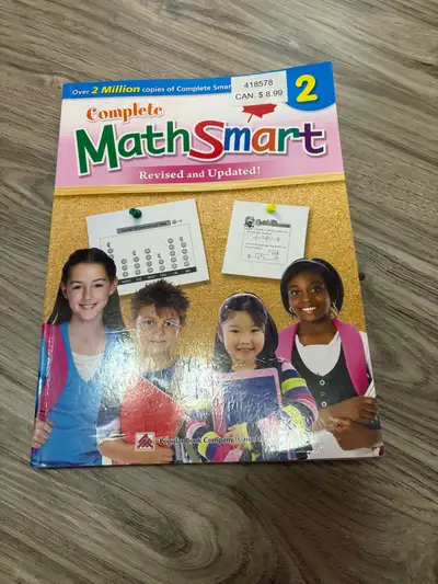 Very slightly used About 4-5 pages completed the rest is like new