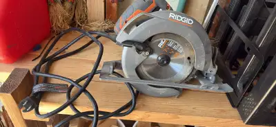 Ridgid Circular Saw with 7 1/2 inch blade, View more