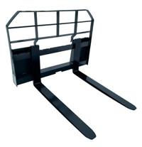 Universal Quick Attach Skid Steer Fork for tractor or Bobcat