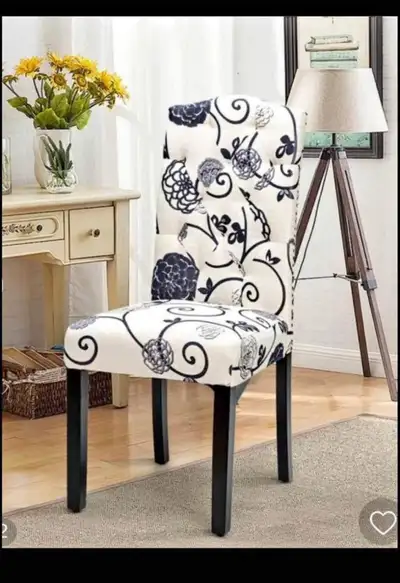 Set of 2 Tufted Upholstered Dining Chair, View more