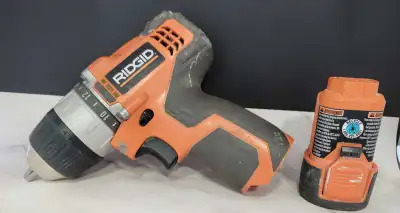 RIDGID 3/8" DRILL w/Battery R82007, View more