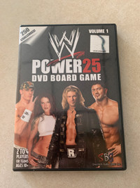 WWE Power 25 DVD Board-game 