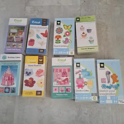 Cricut cartridge $15 each