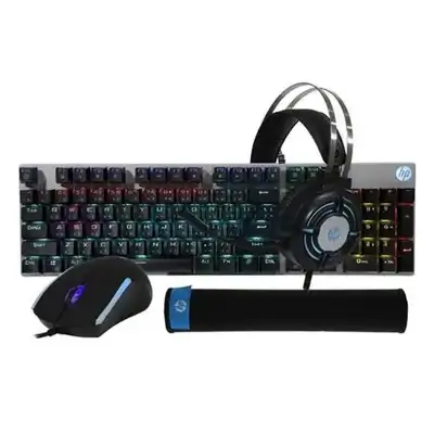 HP Professional 4 in 1 Gaming Combo Backlit Keyboard, View more