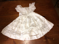 Antique Victorian /Edwardian Era Girls eyelet dress / nightgown
