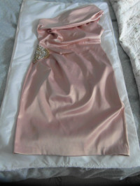 Peach occasion Dress