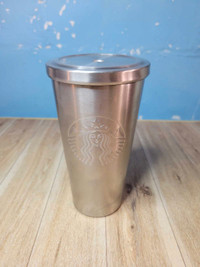 Starbucks double insulated stainless tumbler , in good shape 