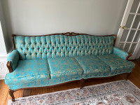 Antique retro sofa and chair