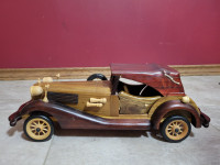 Antique 1930's wood sedan