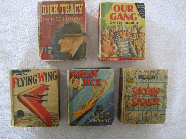 1930s-40s  BIG LITTLE BOOKS and Pictorial souvenir of NEW YORK in Arts & Collectibles in Penticton