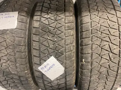 235-65-r18 Bridgestone blizzak winter tires 2 has 7/32 2 has 6/32 On 18” 5x114 steel rims Was on a N...