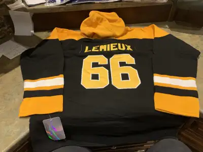 Mario Lemieux large  Penguins Hoodie, View more