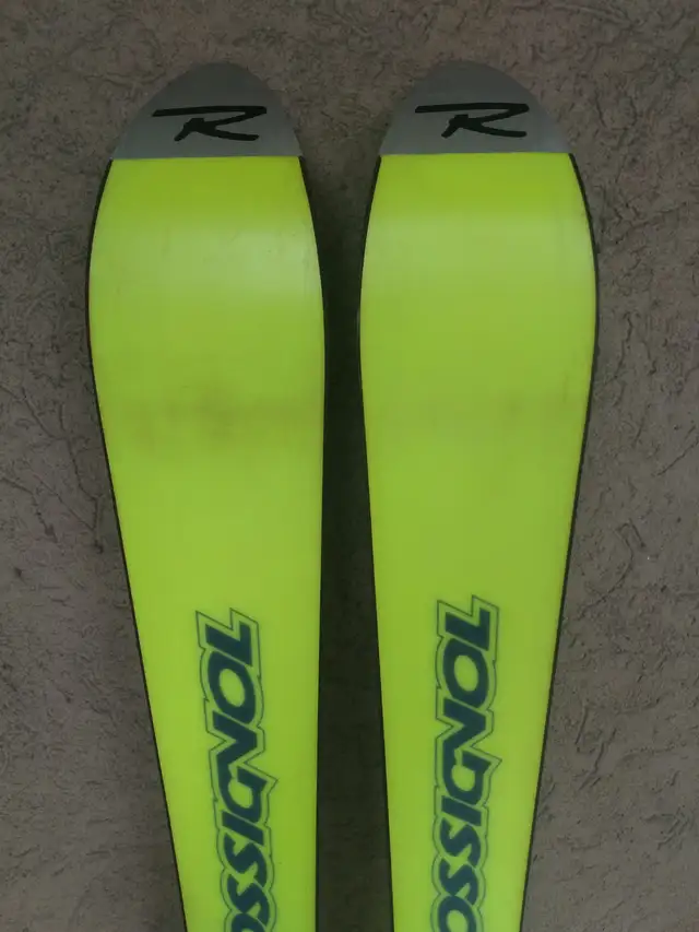 ROSSIGNOL SKIS 160CM TYROLIA BINDINGS $40 in Ski in City of Toronto - Image 9