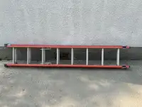 16 ft fiberglass extension ladder 1A